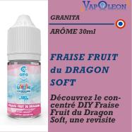 ALFALIQUID - GRANITA - AROME FRAISE FRUIT DU DRAGON SOFT - 30ml
