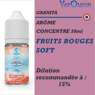 ALFALIQUID - GRANITA - AROME FRUITS ROUGES SOFT - 30ml