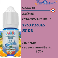 ALFALIQUID - GRANITA - AROME TROPICAL BLEU SOFT - 30ml