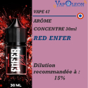 VAPE 47 - AROME RED ENFER - 30ml