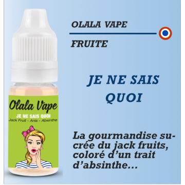 Olala vape - JE NE SAIS QUOI - 10ml Olala vape - JE NE SAIS QUOI - 10ml