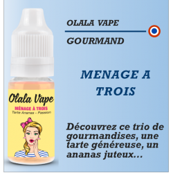 Olala vape - MENAGE A TROIS - 10ml - DDM