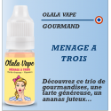 Olala vape - MENAGE A TROIS - 10ml - DDM