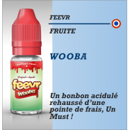 Feevr - WOOBA - 10ml lot de 3 fioles