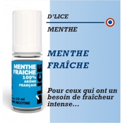 D'Lice - MENTHE FRAICHE - 10ml