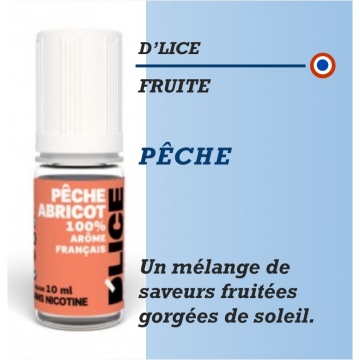 D'Lice - PÊCHE ABRICOT - 10ml
